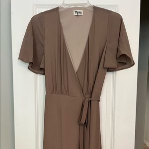 Light brown rap Show me your MuMu dress